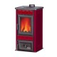 Stufa a Legna Alfa Plam Lara Red, 8kW | Stufe | Stufe A Legna |