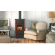 Stufa a Legna Alfa Plam Elita 3 Red, 7kW | Stufe a Legna | Stufe A Legna |