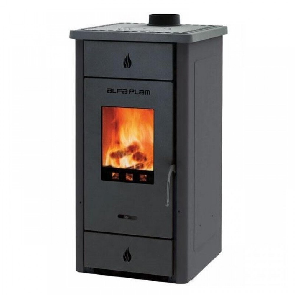 Stufa a Legna Alfa Plam Elita 3 Anthracite, 7kW | Stufe a Legna | Stufe A Legna |