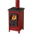 Stufa a Legna MBS Happy Rossa, 6kW