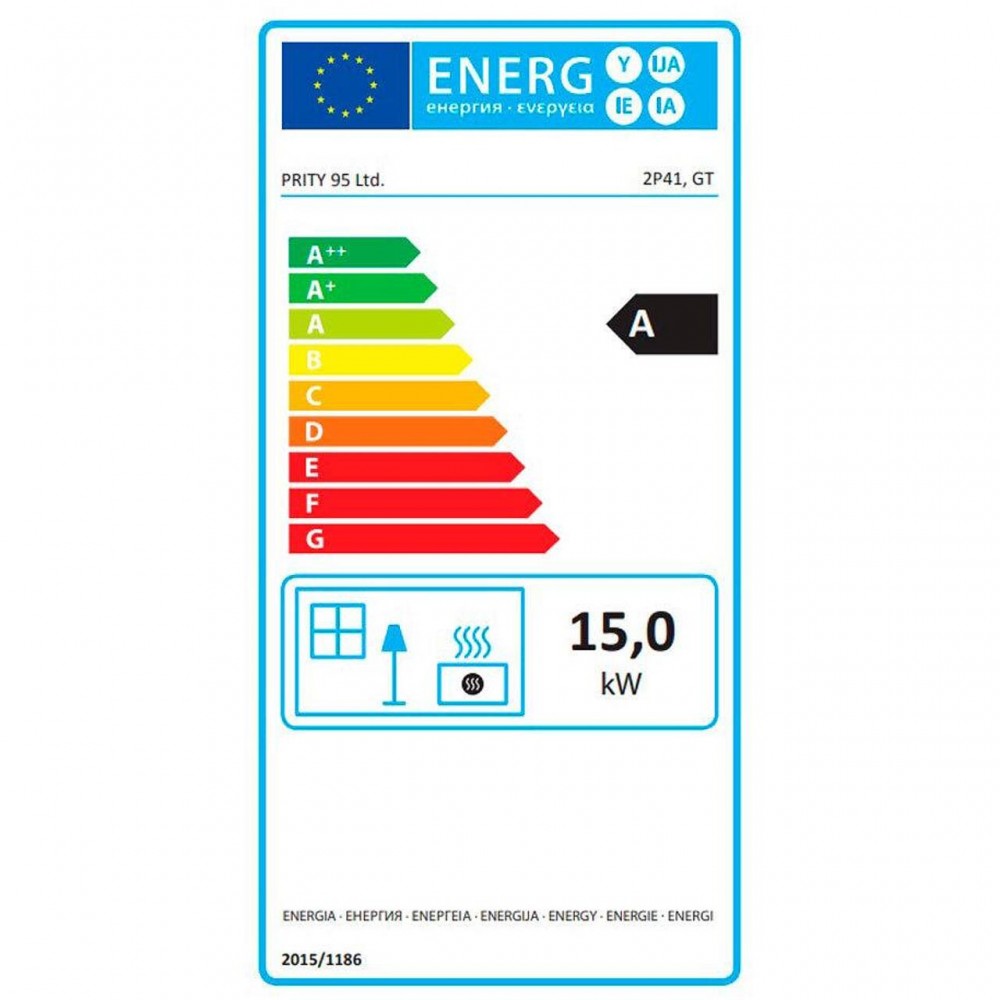 Cucina a Legna Prity GT Avorio, 15 kW | Stufe a Legna con Forno | Stufe A Legna |