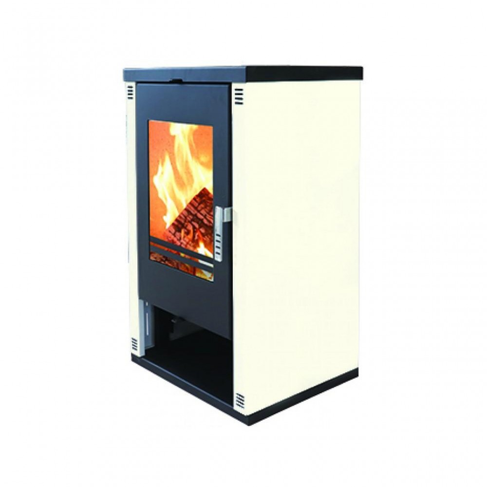 Stufa a Legna Verso Theia, Avorio, 9 kW | Stufe a Legna | Stufe A Legna |