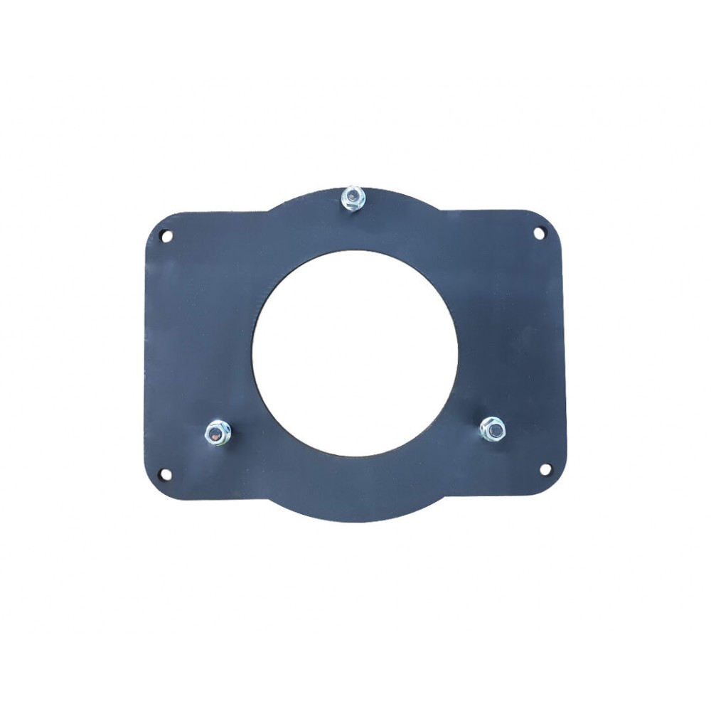 FLANGIA GONNELLINO CON DOPPIO FORO PER BRUCIATORE GLEM GAS VARIE MISURE O IN KIT (Flangia Gonnellino Ultra Rapido