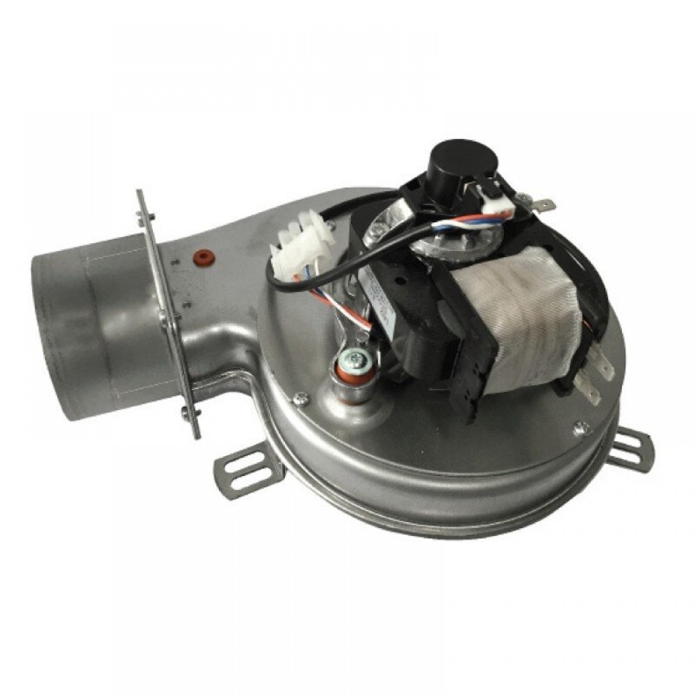Ventola fumi  160m³/h 50W 300Pa per stufe a pellet Eco Spar, Nordica Extraflame, Palazzetti, Piazzetta, Sideros, Palladio e altri | Ventilatori e Estrattori di Fumo per Stufe a Pellet | Pezzi di Ricambio per Stufe a Pellet |