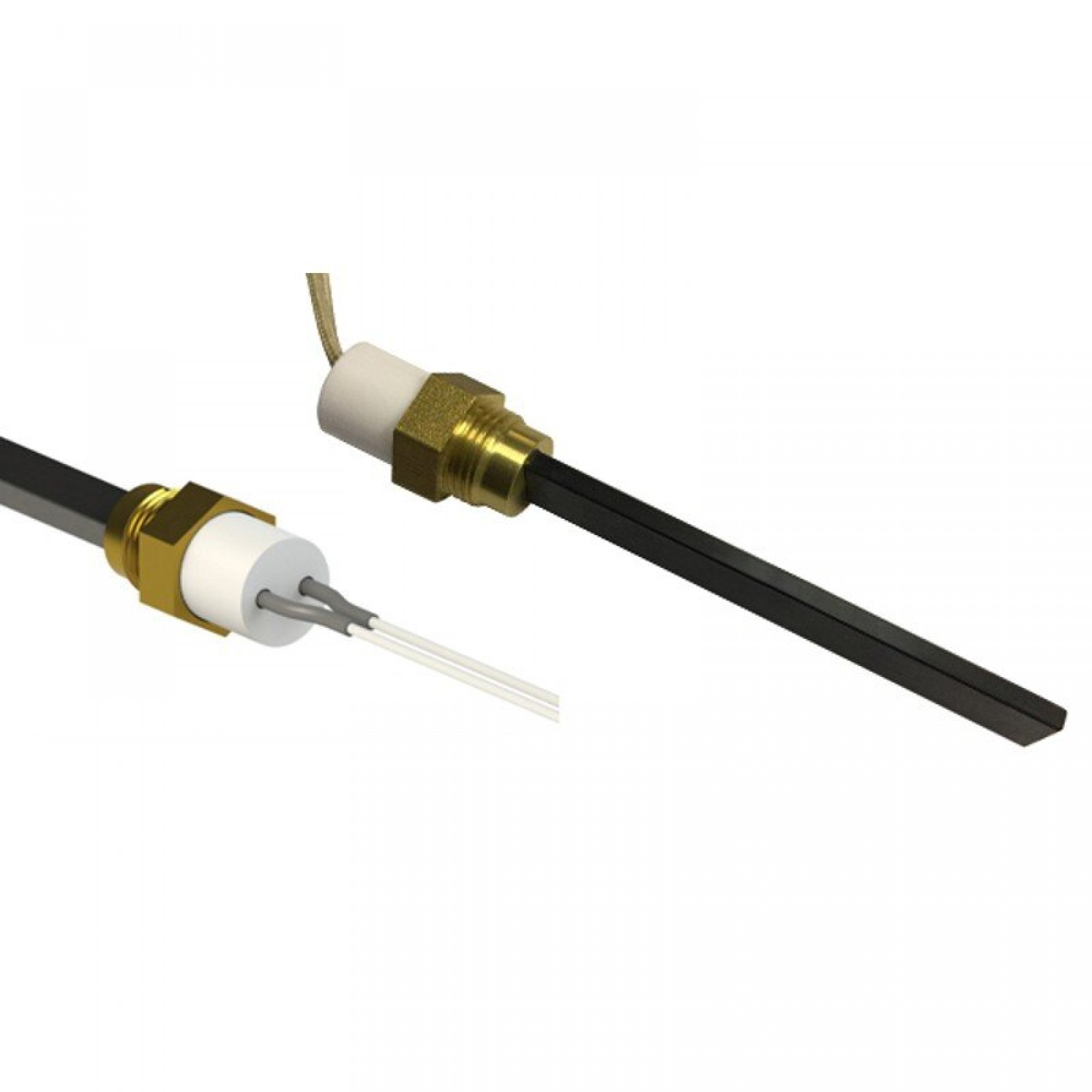 Candeletta Di Accensione Al Quarzo 400W Per Stufa A Pellet - Lunghezza 122mm, Fino A Battuta 90mm