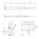 Resistenza accensione stufe a pellet bassa tensione, Lunghezza 122mm, 120W, 24V | Resistenze per Stufe a Pellet | Pezzi di Ricambio per Stufe a Pellet |