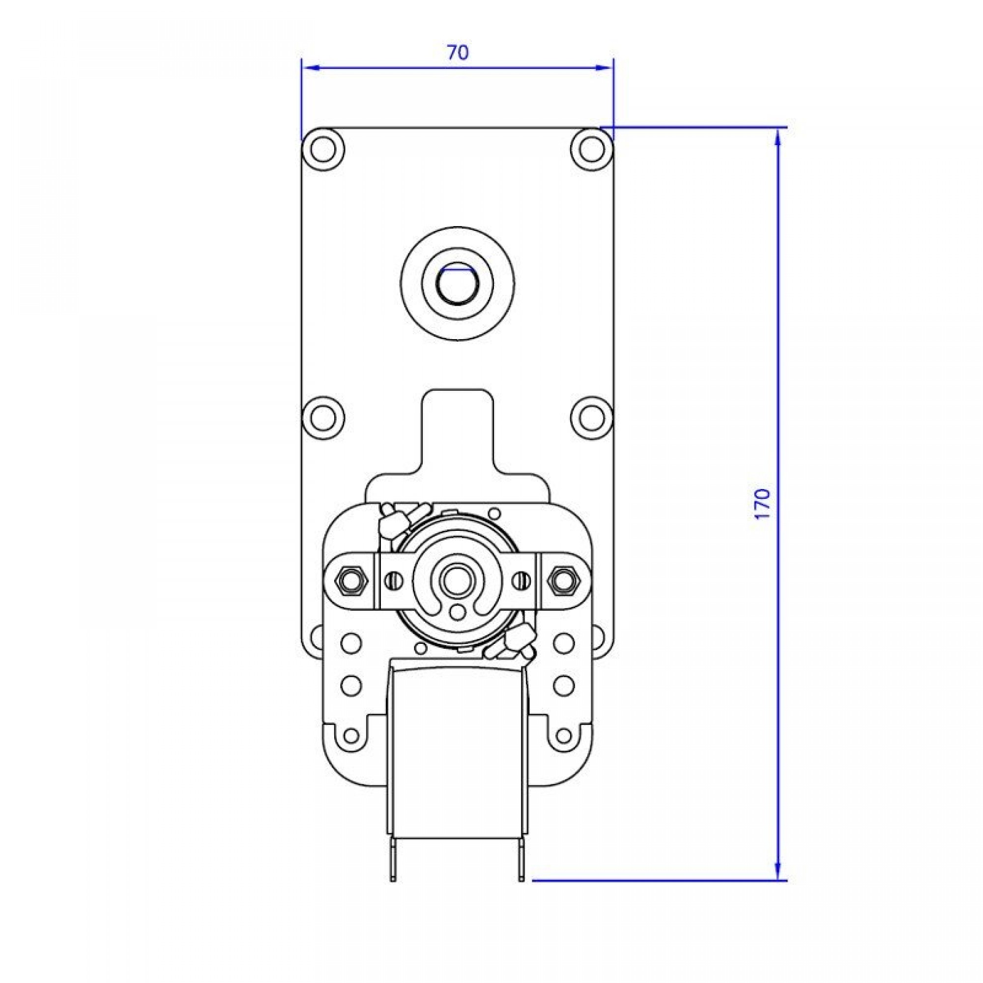 Getriebemotor 1,5 U/min Für Pelletöfen – FB1222, 24 Nm, 220V, Für Clam & MCZ Modelle