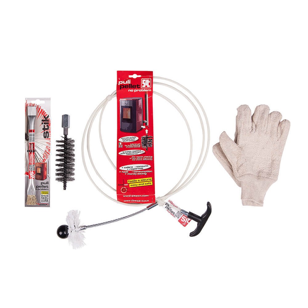 Pellet stove and flue pipe cleaning set Pulipellet Professional | Accessori | Installazione e Accessori |
