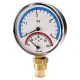 Axial thermomanometer Cewal, Bottom connection | Riscaldamento Centrale | Installazione e Accessori |