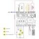 Mainboard Micronova, PN100_A01 | Pezzi Elettrici per Stufe a Pellet | Pezzi di Ricambio per Stufe a Pellet |
