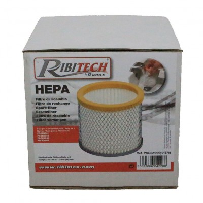 Hepa Filter for ash vacuum cleaner Ribitech, Model Cenerill - Accessori