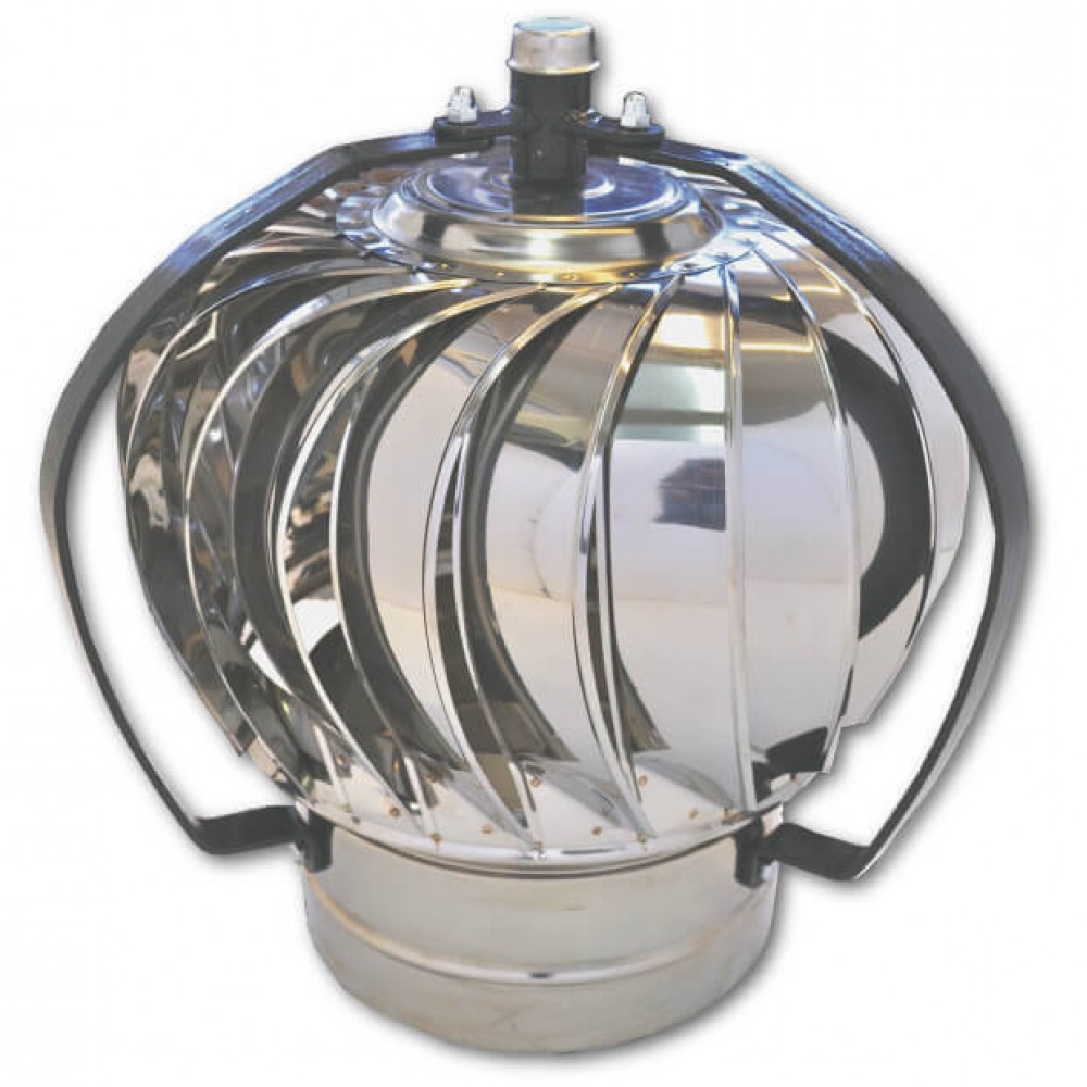 Comignoli girevoli, cappello per canna fumaria T400 in acciaio inox AISI 304 Ф180 | Camini |  |