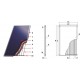 Flat plate solar collector Sunsystem, Model Select New Line, 2,5m² | Solar Hot Water Collectors | Solar DHW |