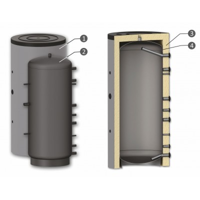 Buffer Tank Sunsystem, Model P 800, Capacity 800L - Confronto dei Prodotti