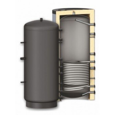 Buffer Tank Sunsystem, Model PR 2000, Capacity 2000L, One heat exchange coil, Industrial - Confronto dei Prodotti