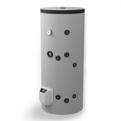 Scaldabagno Elettrico Eldom 200L, Аcciaio, Uno Scambiatore, Controllo elettronico - Eldom
