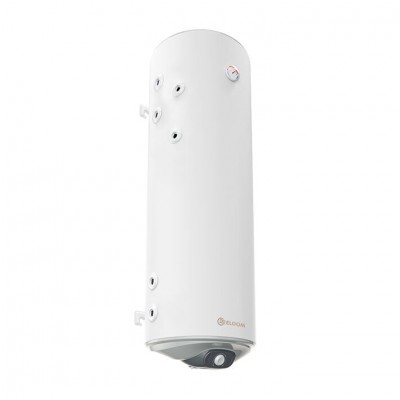 Scaldabagno Elettrico Eldom Verticale 150L, Аcciaio, Due Scambiatori - Eldom
