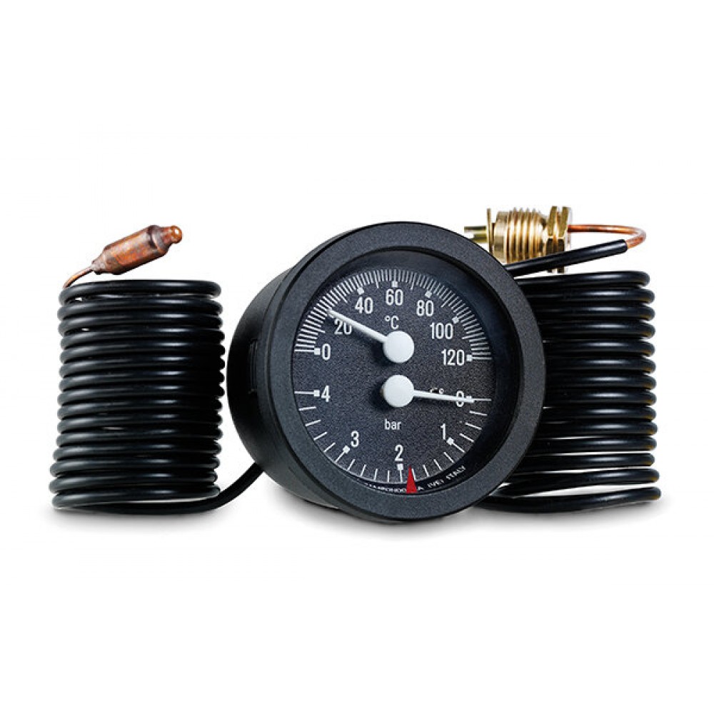 Capillary thermomanometer Cewal, Thermoplastic case | Riscaldamento Centrale | Installazione e Accessori |