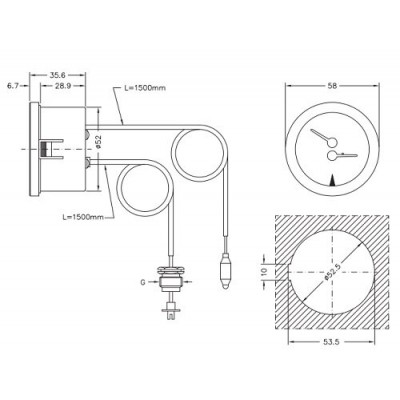 Capillary thermomanometer Cewal, Thermoplastic case - Confronto dei Prodotti