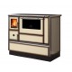 Stufa a Legna con Forno Alfa Plam Dominant 90H Light Mocha, 6.5kW | Stufe A Legna | Legna |