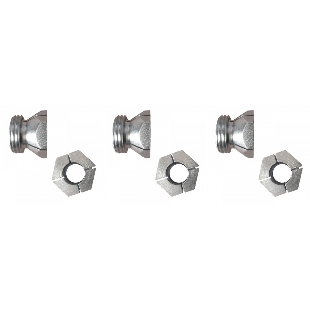 Raccordo filettato 3/8 per candeletta accensione per stufe a pellet - x3 | Candeletta per Stufe a Pellet | Pezzi di Ricambio per Stufe a Pellet |