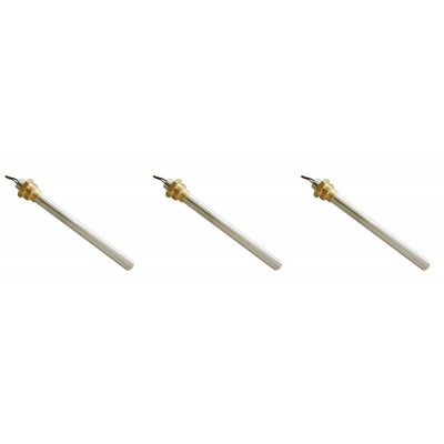 Candeletta accensione per stufa a pellet MCZ, RED e altri,lunghezza 148mm, 350W - x3 - Candelette per Stufe a Pellet