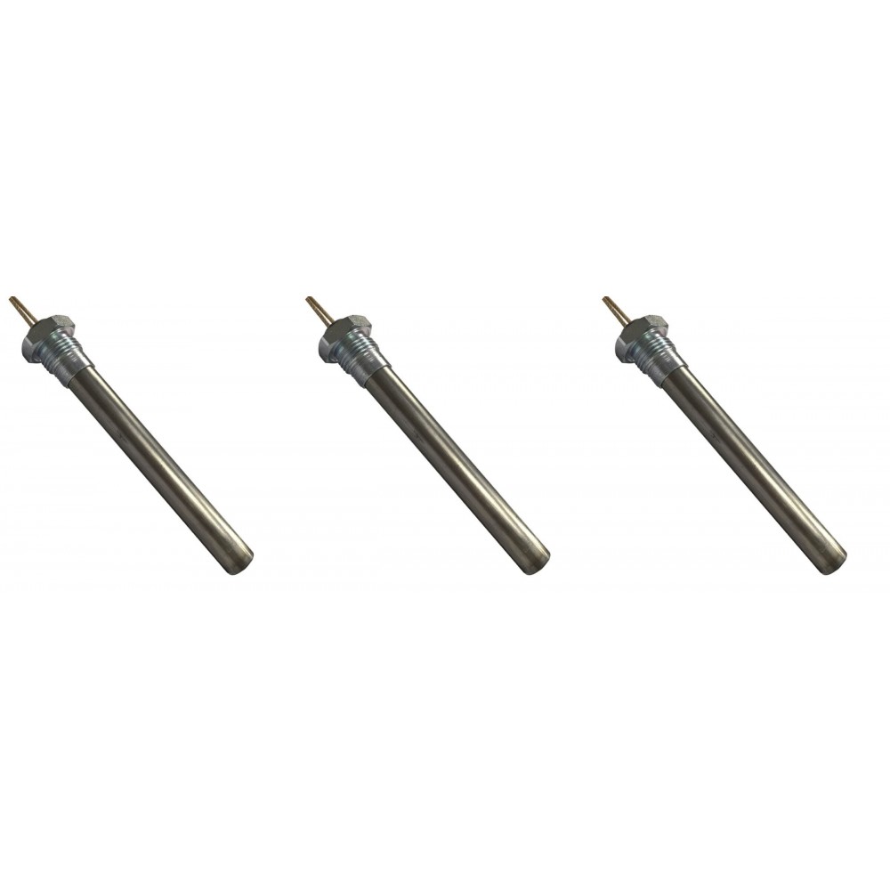 Candeletta accensione per stufa a pellet Ecosystem, lunghezza 152mm, 400W - x3