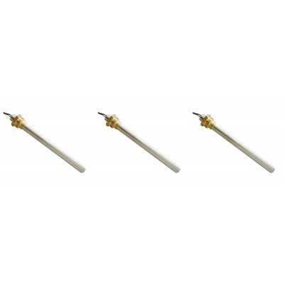 Candeletta accensione per stufa a pellet Deville, Klover, MBZ e altri, lunghezza 153mm, 250W - x3 - Ricambi per Stufa a Pellet