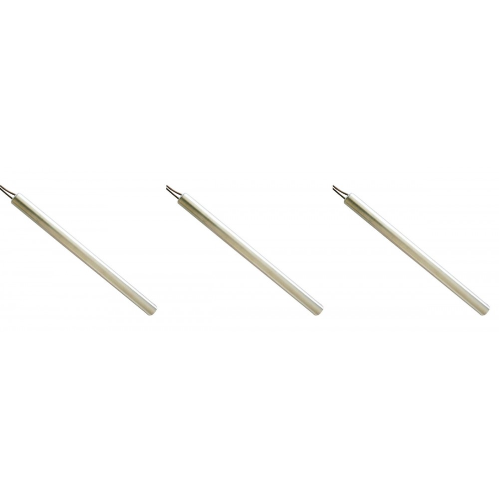 Candeletta accensione per stufa a pellet La Nordica, Bestove, Pasian e altri, lunghezza 155mm, 280W - x3 | Candeletta per Stufe a Pellet | Pezzi di Ricambio per Stufe a Pellet |