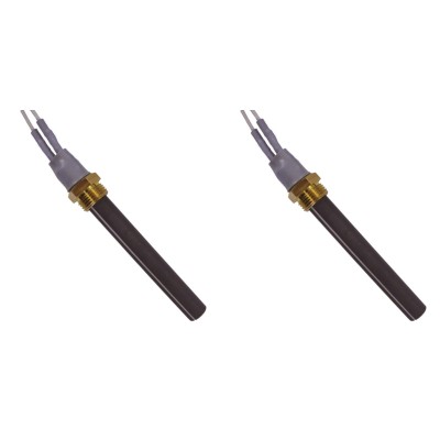 Ceramica candeletta accensione per stufa a pellet La Nordica, Ecoteck, Karmek One, Ravelli e altri, lunghezza 94mm, 300W - x2 - Pezzi di Ricambio Stufe a Pellet Nordica - Extraflame