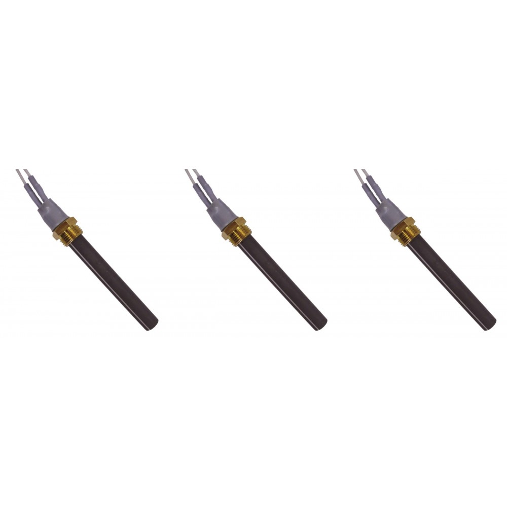 Ceramica candeletta accensione per stufa a pellet La Nordica, Ecoteck, Karmek One, Ravelli e altri, lunghezza 94mm, 300W - x3