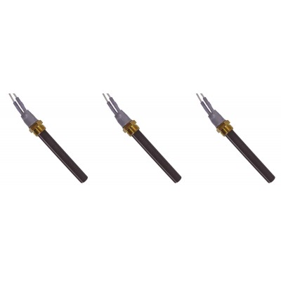Ceramica candeletta accensione per stufa a pellet BURNiT, Deville e altri, lunghezza 94mm, 300W - x3 - Candelette per Stufe a Pellet