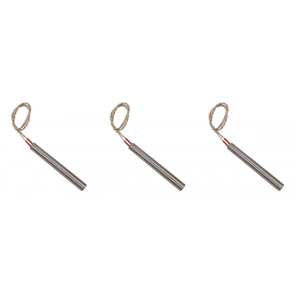 Candeletta accensione per stufa a pellet Arce, Cadel, Eurofiamma, Eurosteack e altri, lunghezza 101mm, 300W - x3