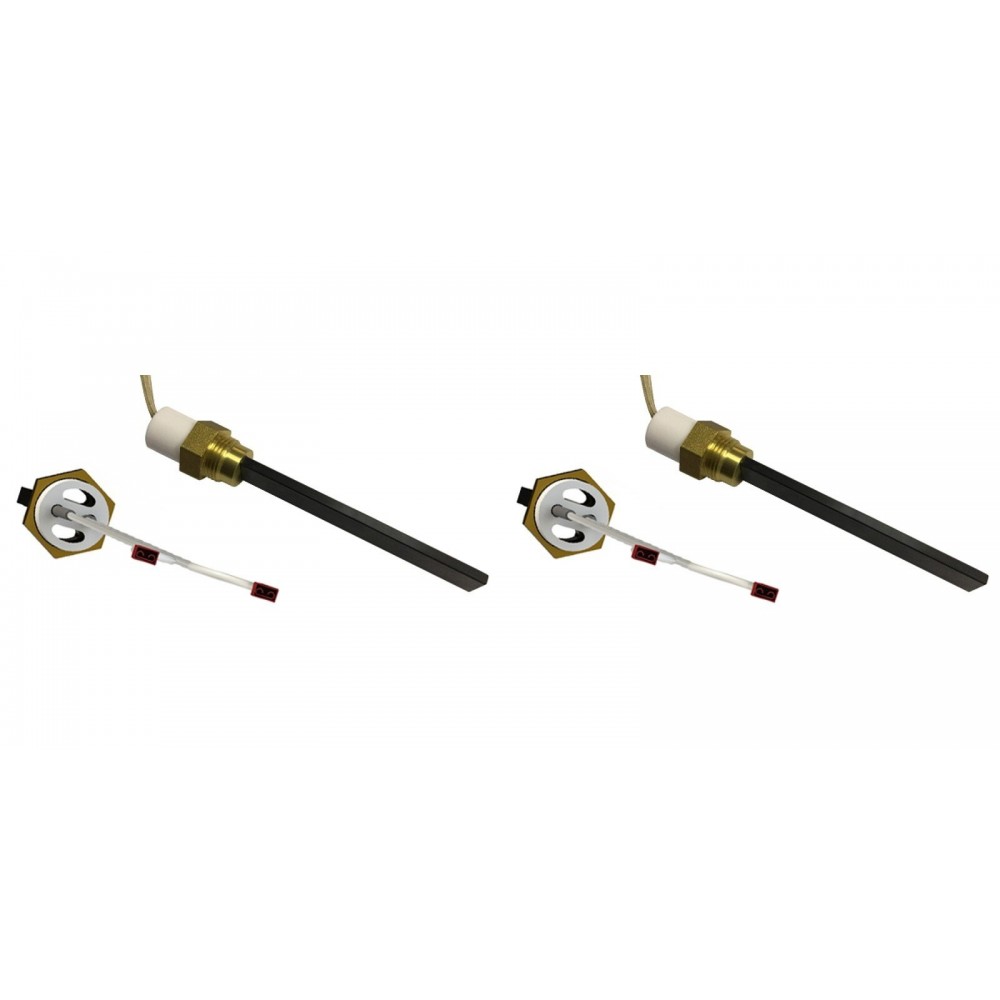 Candeletta accensione in quarzo per stufa a pellet Eco Spar, BURNiT, Whitfield, Lennox e altri, lunghezza 123mm, 400W - x2
