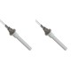 Ceramica candeletta accensione per stufa a pellet ETA, Grant Spira, ComfortBilt e altri, lunghezza 107mm, 260W - x2 | Candeletta per Stufe a Pellet | Pezzi di Ricambio per Stufe a Pellet |