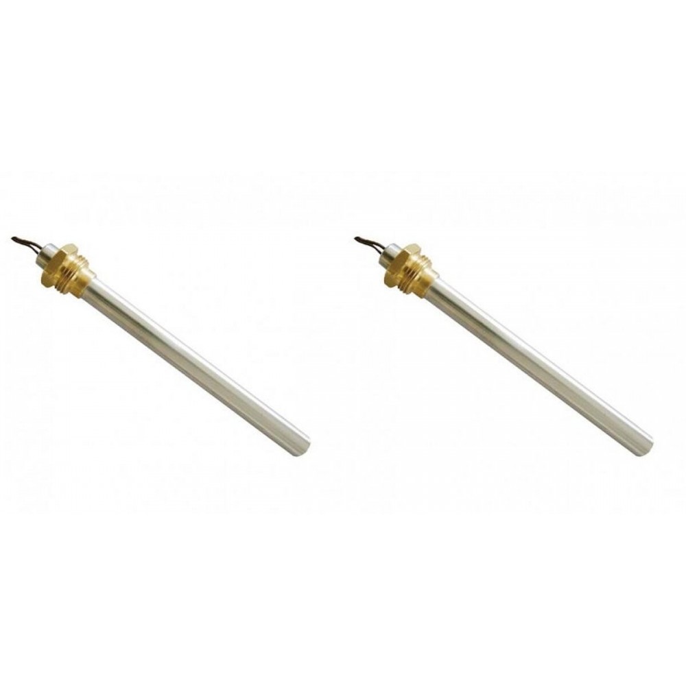 Candeletta accensione per stufa a pellet BURNiT, Piazzetta, Karmek, MCZ, Ungaro, Superior, Cadel e altri, lunghezza 185mm, 350W - x2 | Candeletta per Stufe a Pellet | Pezzi di Ricambio per Stufe a Pellet |