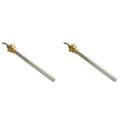 Candeletta accensione per stufa a pellet BURNiT, Piazzetta, Karmek, MCZ, Ungaro, Superior, Cadel e altri, lunghezza 185mm, 350W - x2 - Confronto dei Prodotti