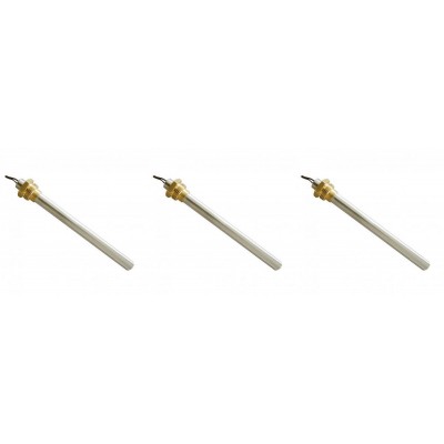 Candeletta accensione per stufa a pellet BURNiT, Piazzetta, Karmek, MCZ, Ungaro, Superior, Cadel e altri, lunghezza 185mm, 350W - x3 - Confronto dei Prodotti