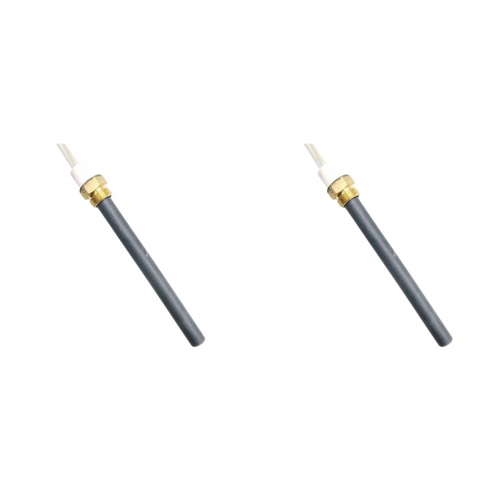 Ceramica candeletta accensione per stufa a pellet Eco Spar, lunghezza 147mm, 350W - x2
