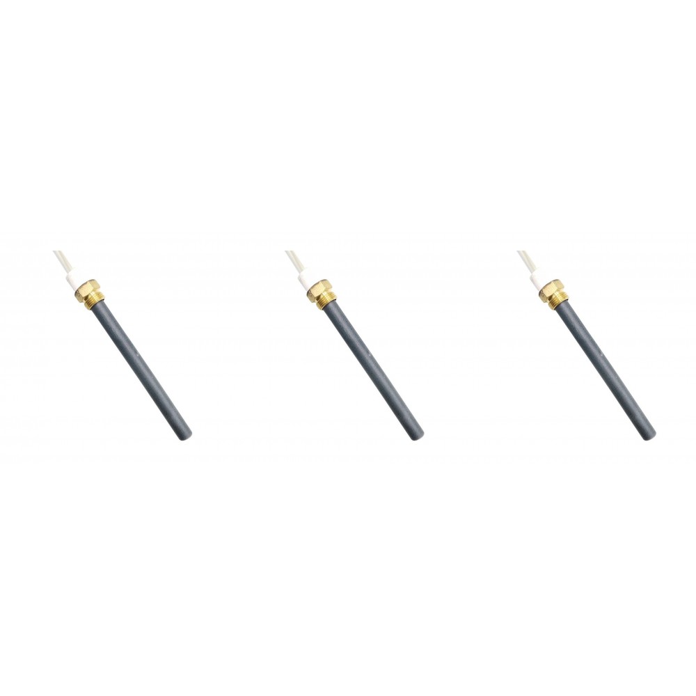 Ceramica candeletta accensione per stufa a pellet Eco Spar, lunghezza 147mm, 350W - x3 | Candeletta per Stufe a Pellet | Pezzi di Ricambio per Stufe a Pellet |