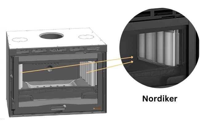 Internal Lining of Wood Fireplaces