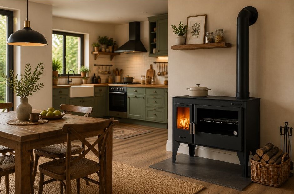 Stufa a legna ATS Masina Plus 500 con forno