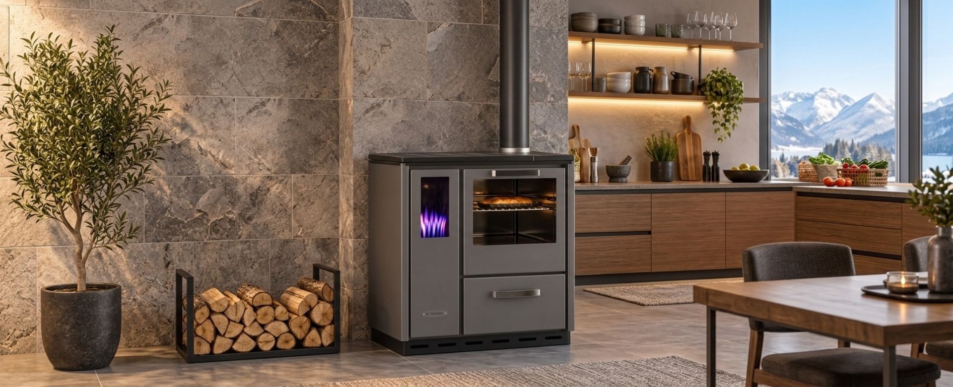 Cucina a gasolio da 10 kW